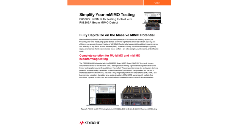 Simplify Your mMIMO Testing